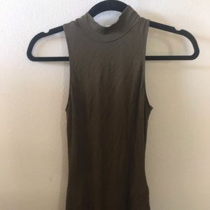 Olive green bodysuit